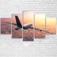 Super Cruising Airbus A380 over Clouds Multiple Canvas Poster Online