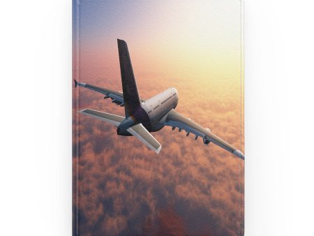 Super Cruising Airbus A380 over Clouds Designed Notebooks Online now