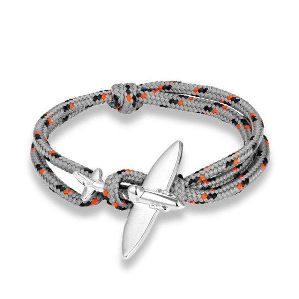 (Edition 4) - Thinner & Small Airplane Designed Bracelets (Adjustable) Online Hot Sale