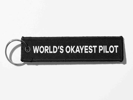 World s Okayest Pilot Light Designed Key Chains Hot on Sale