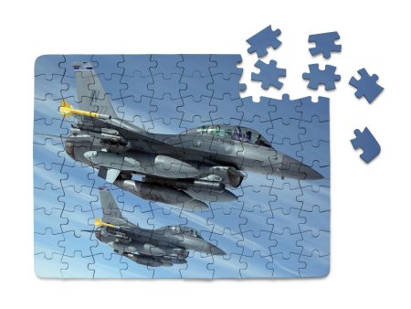 Two Fighting Falcon Printed Puzzles For Cheap