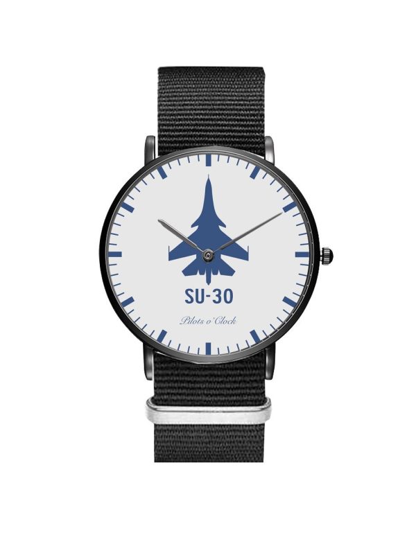 Sukhoi SU-30 Leather Strap Watches For Cheap