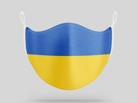 Ukraine Flag Designed Face Masks Online now