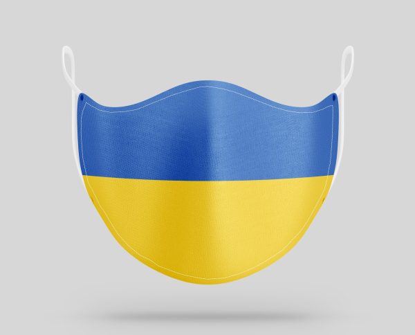 Ukraine Flag Designed Face Masks Online now