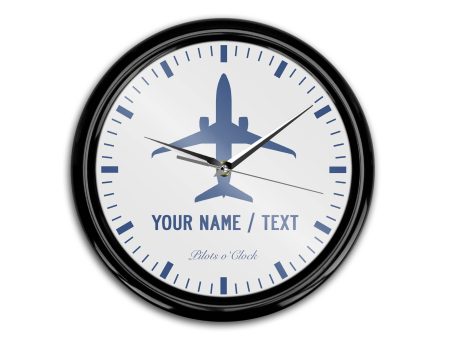 Your Name   Text Printed Wall Clocks Supply