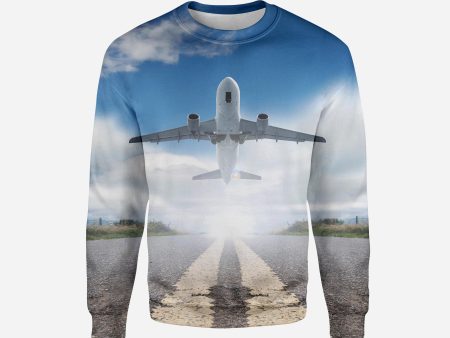 Taking off Aircraft Printed 3D Sweatshirts Supply