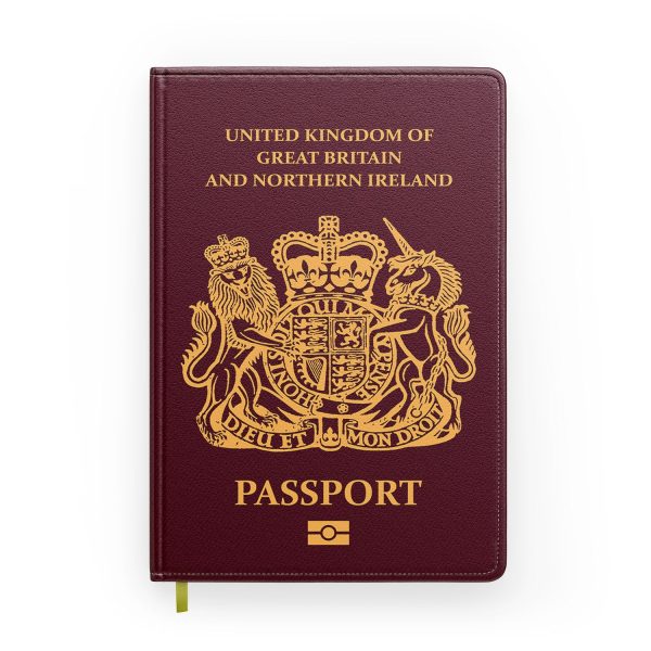 UK Passport Designed Notebooks Online Hot Sale