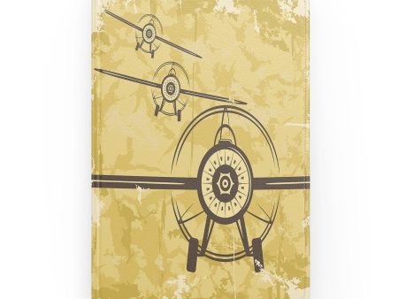 Super Vintage Propeller Designed Notebooks Online