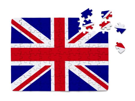 UK Flag Printed Puzzles Discount