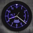 Super Altimeter Wall Clock with Led Feature Online