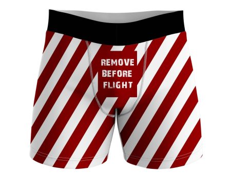 Special Edition Remove Before Flight Designed Men Boxers Online Hot Sale