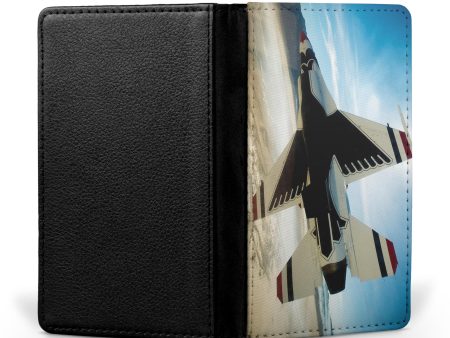 Turning Right Fighting Falcon F16 Printed Passport & Travel Cases Online now