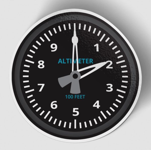 Altimeter Designed Stickers Online