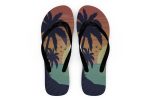 Tropical Summer Theme Designed Slippers (Flip Flops) Online now