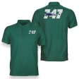 Super Boeing 747 Designed Double Side Polo T-Shirts Discount