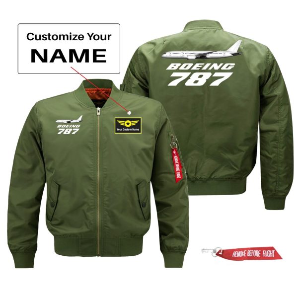 The Boeing 787 Designed Pilot Jackets (Customizable) For Sale