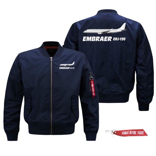 The Embraer ERJ-190 Designed Pilot Jackets (Customizable) Cheap