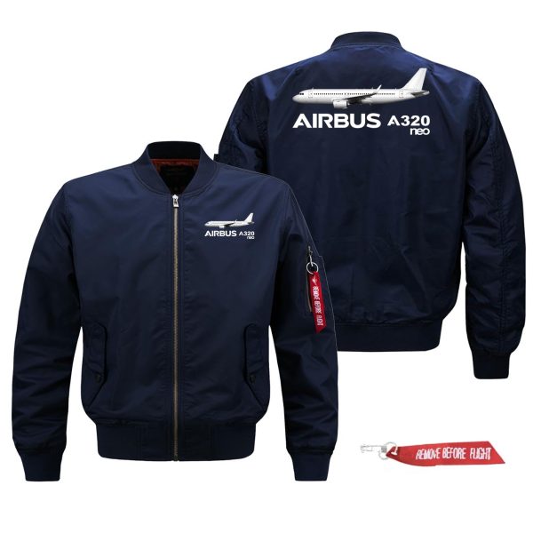 The Airbus A320neo Designed Pilot Jackets (Customizable) Hot on Sale