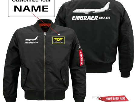 The Embraer ERJ-175 Designed Pilot Jackets (Customizable) For Cheap