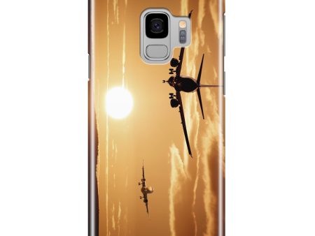 Two Aeroplanes During Sunset Printed Samsung J Cases Online Sale