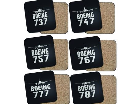 SPECIAL OFFER! Boeing Lovers (6 Pieces) Coasters Cheap